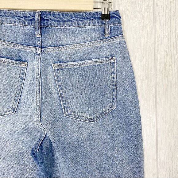 Flying Monkey | Apart High Rise Mom Ripped Straight Jeans Size 28 - Picture 4 of 11